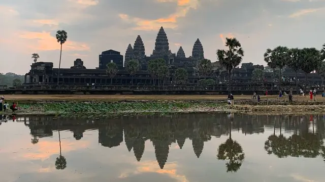 カンボジア旧都シェムリアップのアンコールワット周辺遺跡巡り!