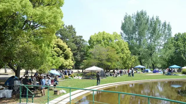 服部緑地でまったりピクニック