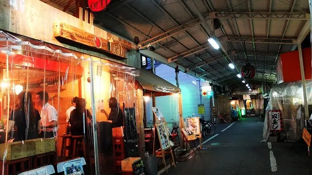 夜の天満で食べ歩き