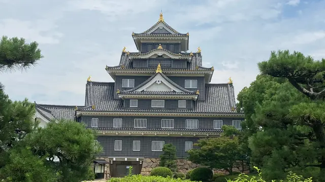 【岡山市内】駅周辺グルメと観光ひとり旅🍑