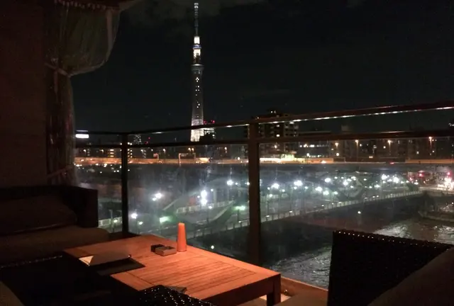 蔵前がリバーサーイドのカフェやBARで充実している今日この頃