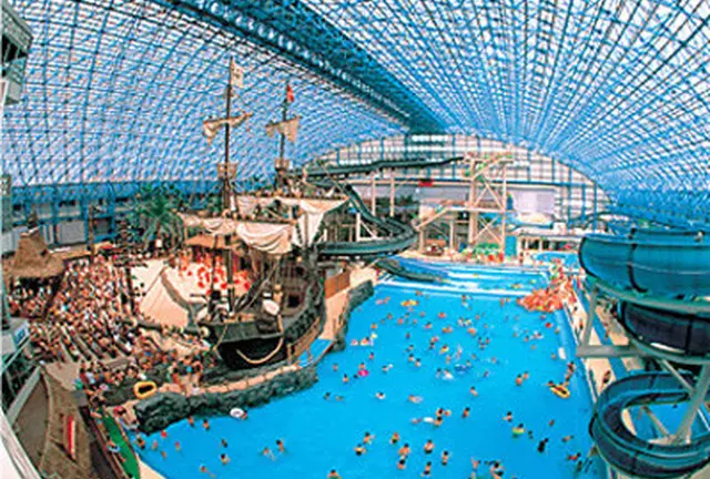 天気を気にせず子連れ旅行でハワイアンズ