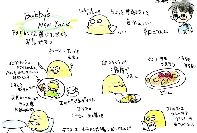アークヒルズで朝ごはん