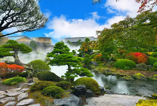島根県　神在月の出雲大社参拝・美しい庭園巡り