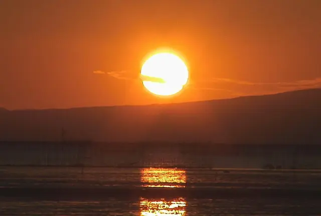 「そうだ、夕陽を見よう！」～宇土市住吉海岸