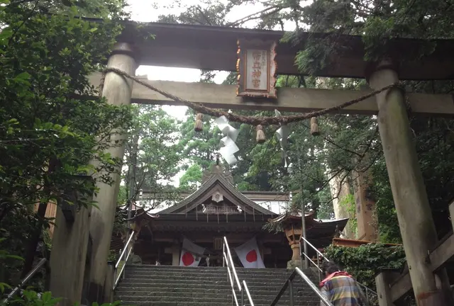 【神社・café・高専ダゴ・湯めぐり  弊立〜荒尾〜山鹿】
