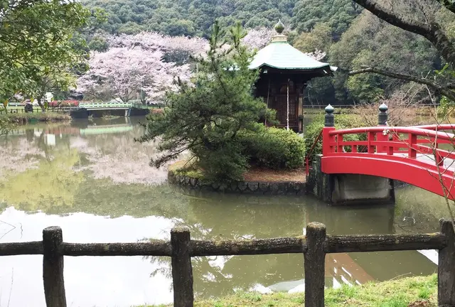 低学年の子供と遊ぶには最高です。定光寺公園