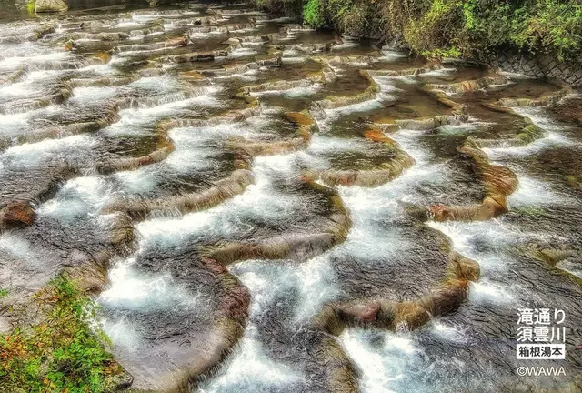 箱根湯本あたりの旧東海道名所巡り
