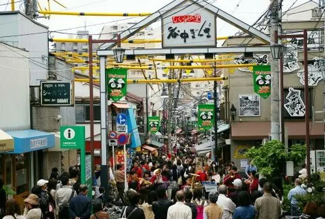 谷中周辺