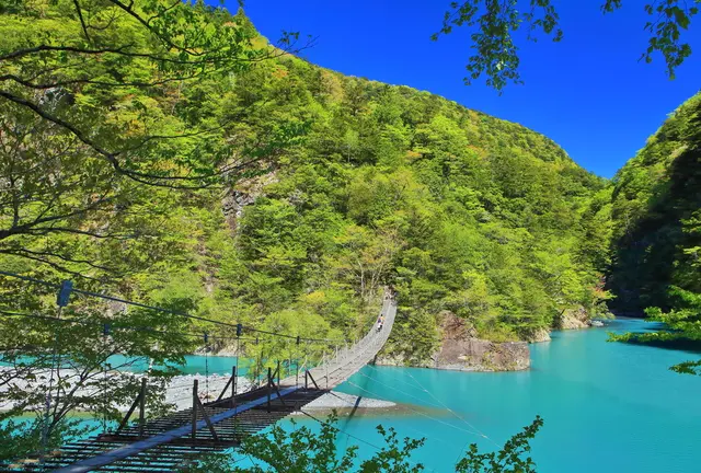 冬の寸又峡
