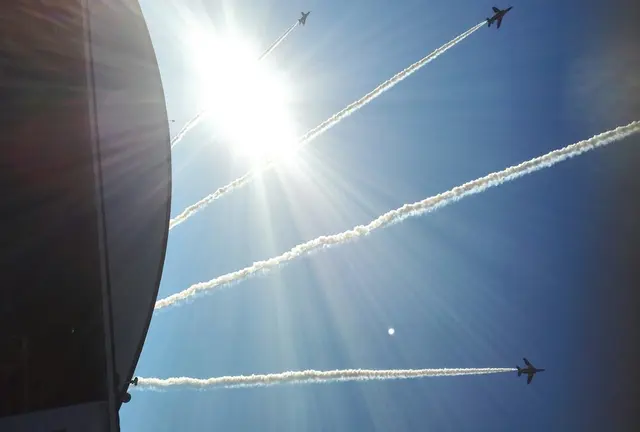 秋は、入間航空祭。