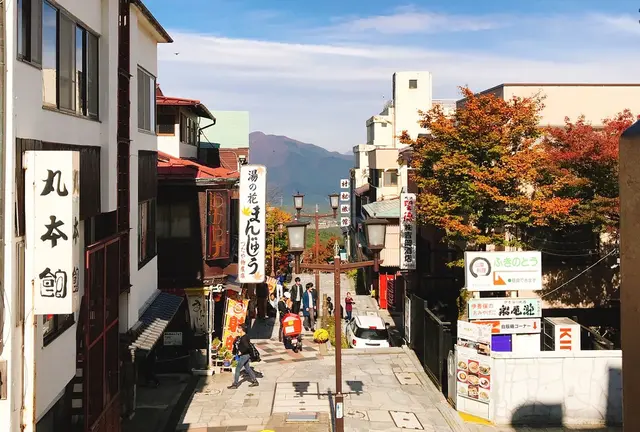 バスに乗って❇︎秋を感じる伊香保旅