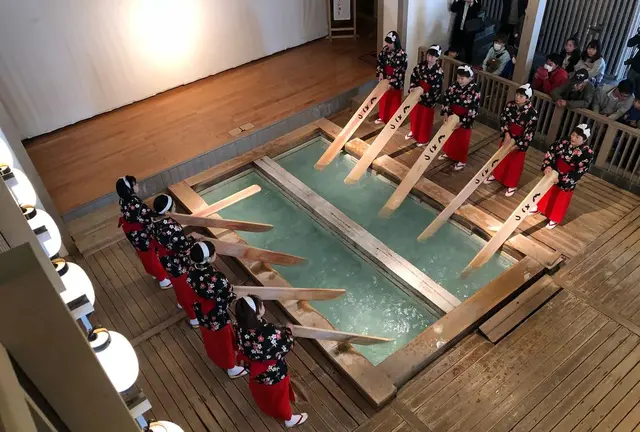 草津の温泉はあっついからね