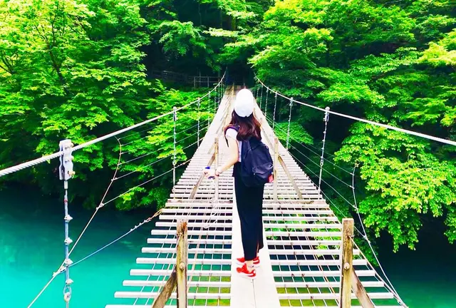 夢の吊り橋✨ 「死ぬまでに一度は渡りたい吊り橋」