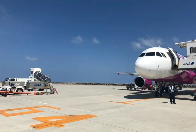 青い海、沖縄県！