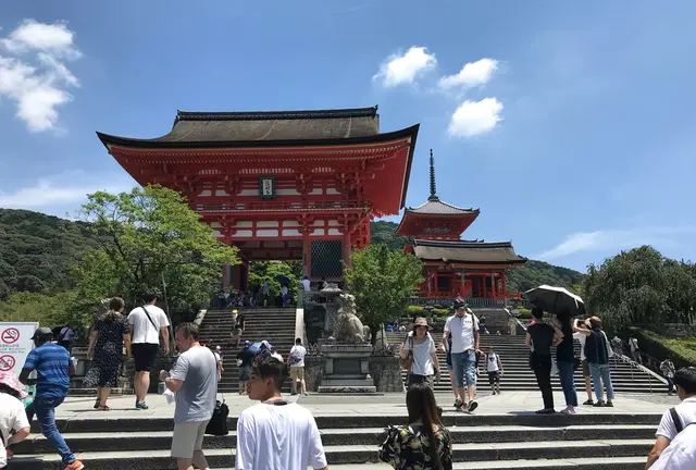 浴衣で京都1日観光    八坂神社〜清水寺〜三十三間堂  美味しいお蕎麦と川床ディナー