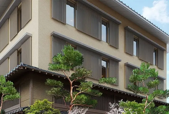 祇園に泊まるさぎ