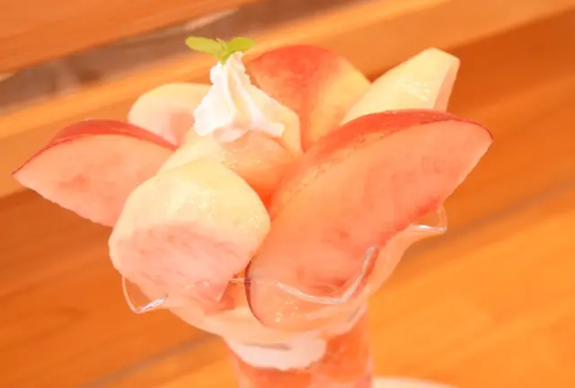 夏の日帰り！桃とひまわり