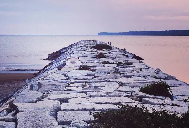 【日帰りフォトスポット】銚子の海をお写んぽ！屏風ヶ浦の夕景 地球が丸く見える丘
