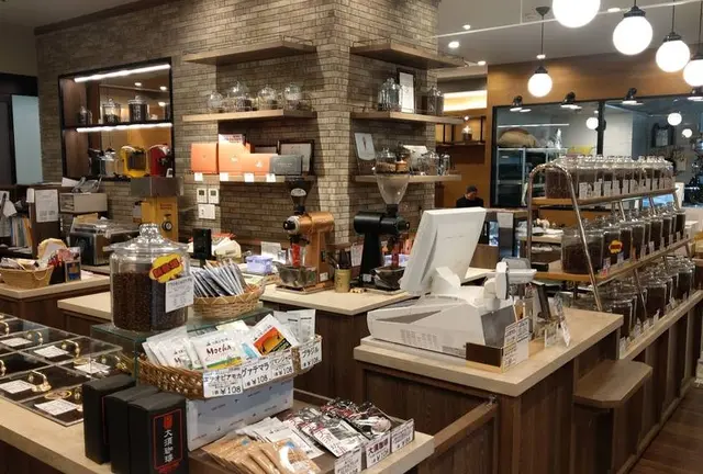 名古屋の豆専売店の喫茶