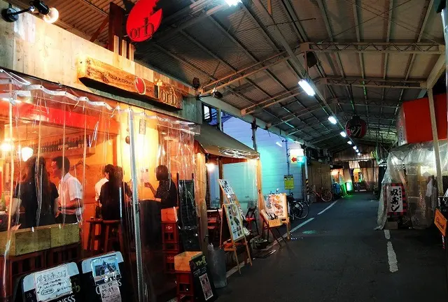 夜の天満で食べ歩き