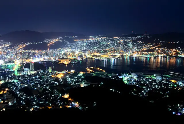 日本三大夜景の一つ稲佐山へ行く