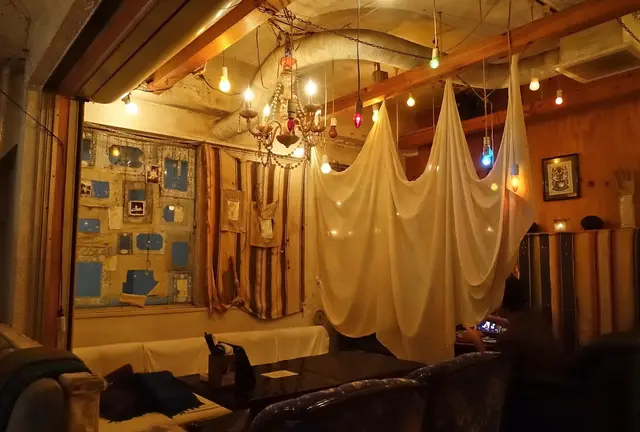 夜にも営業している渋谷のカフェ