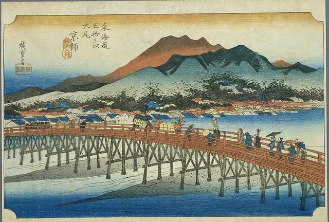 東海道散歩その2 (三条大橋から新居宿)