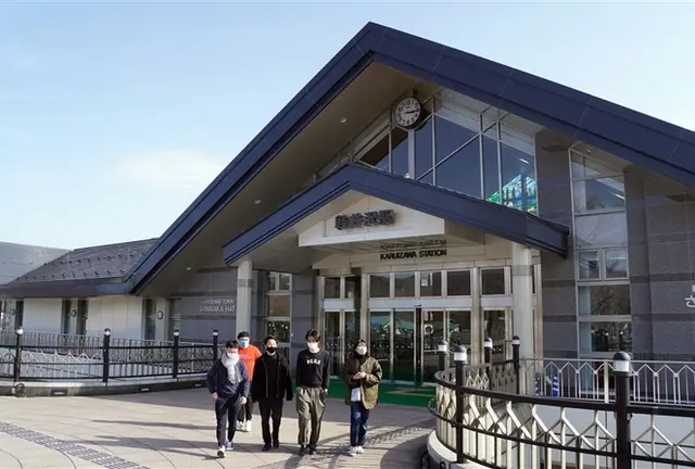軽井沢日帰り5人旅🚗