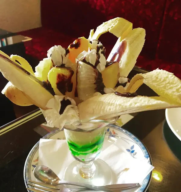 バナナパフェ