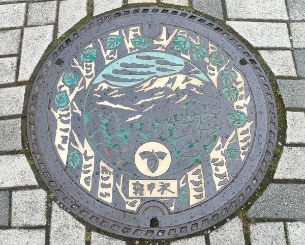 軽井沢のマンホール