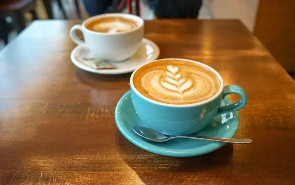 たっぷりのカフェラテ