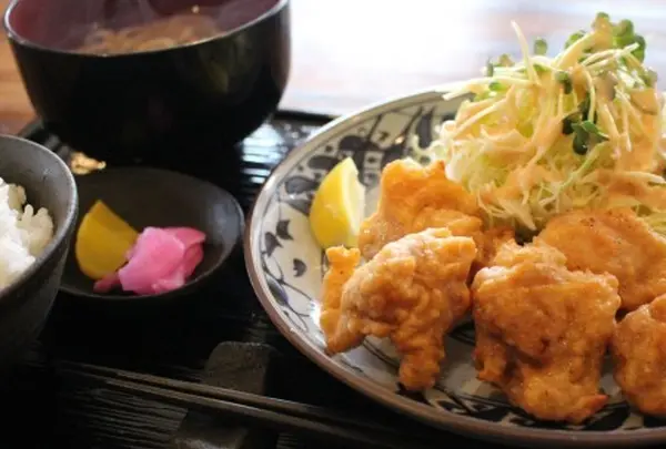 ボリュームのある定食