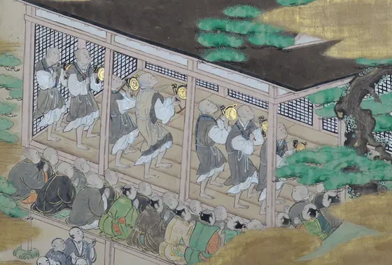 躍踊（ゆやく）念仏「蓮崋寺」