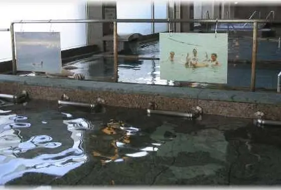 死海を再現。