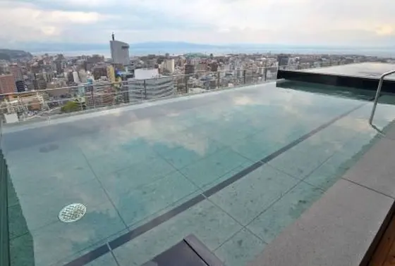 21階の展望温泉