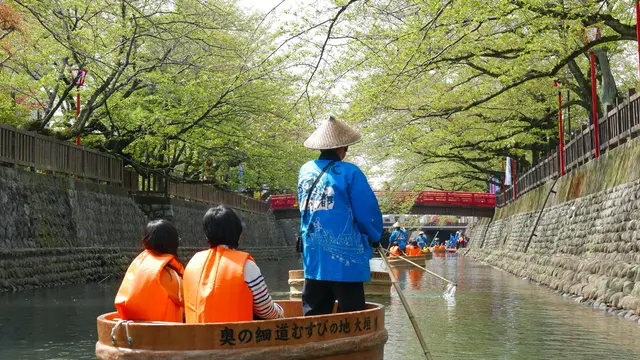 松尾芭蕉「奥の細道」むすびの地、水の都大垣で路地散歩♪