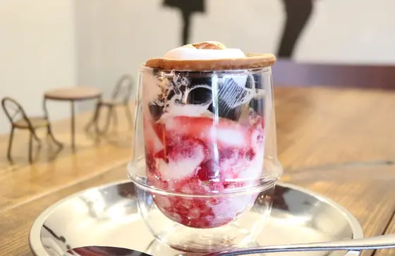 カワイイ「珈琲ゼリーパフェ」