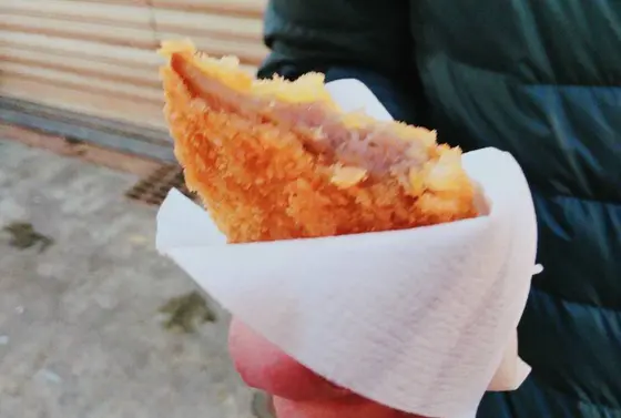 黒はんぺんフライ！