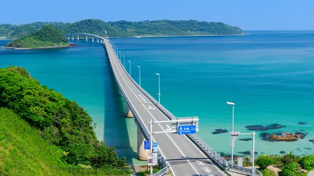 山口県の人気スポット「角島」