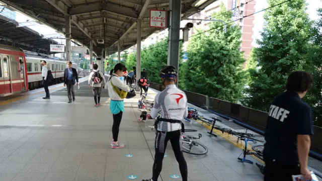 自転車をそのまま乗せて行く!京急サイクルトレイン!