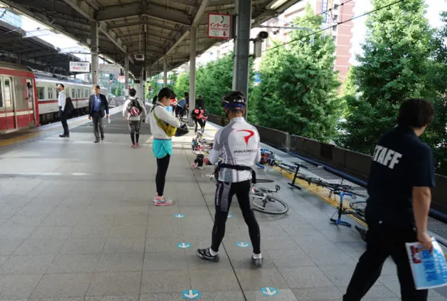 自転車をそのまま乗せて行く！京急サイクルトレイン！