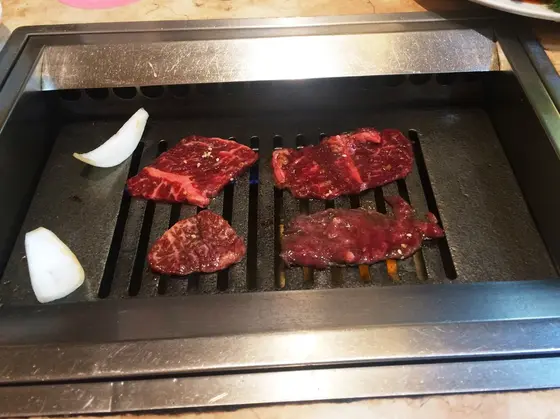 ランチセットのカルビ！
