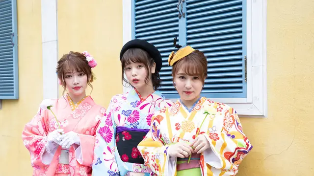 可愛い着物がいっぱい!