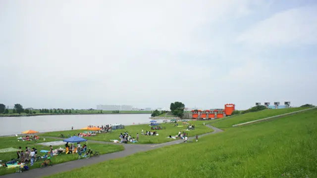 自転車で赤羽・岩淵水門へ!河原で珈琲を淹れる!