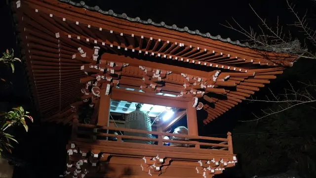 年末年始恒例!除夜の鐘、串カツ、日の出、そしてラストはぜんざいで締めるのだ。
