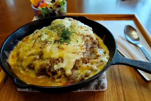鉄板チーズカレー