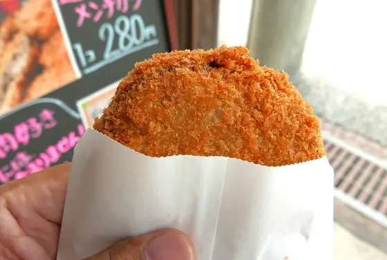 揚げたてのホクホクが旨い