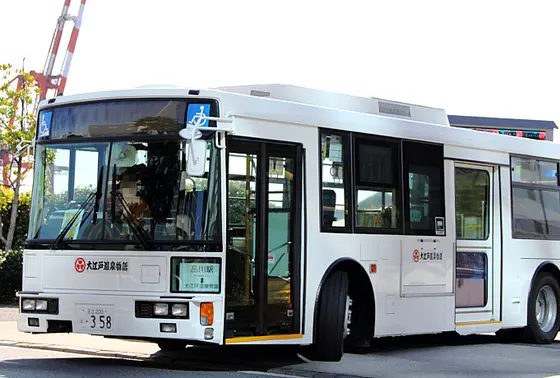 無料シャトルで最寄り駅まで帰れる！
