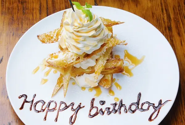 記念日・誕生日にはサプライズサービス